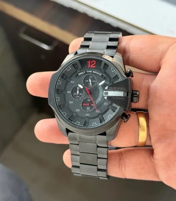 Diesel Sunray Black 10 Bar Watch