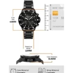 Emporio Armani AR70010 Chronograph Black