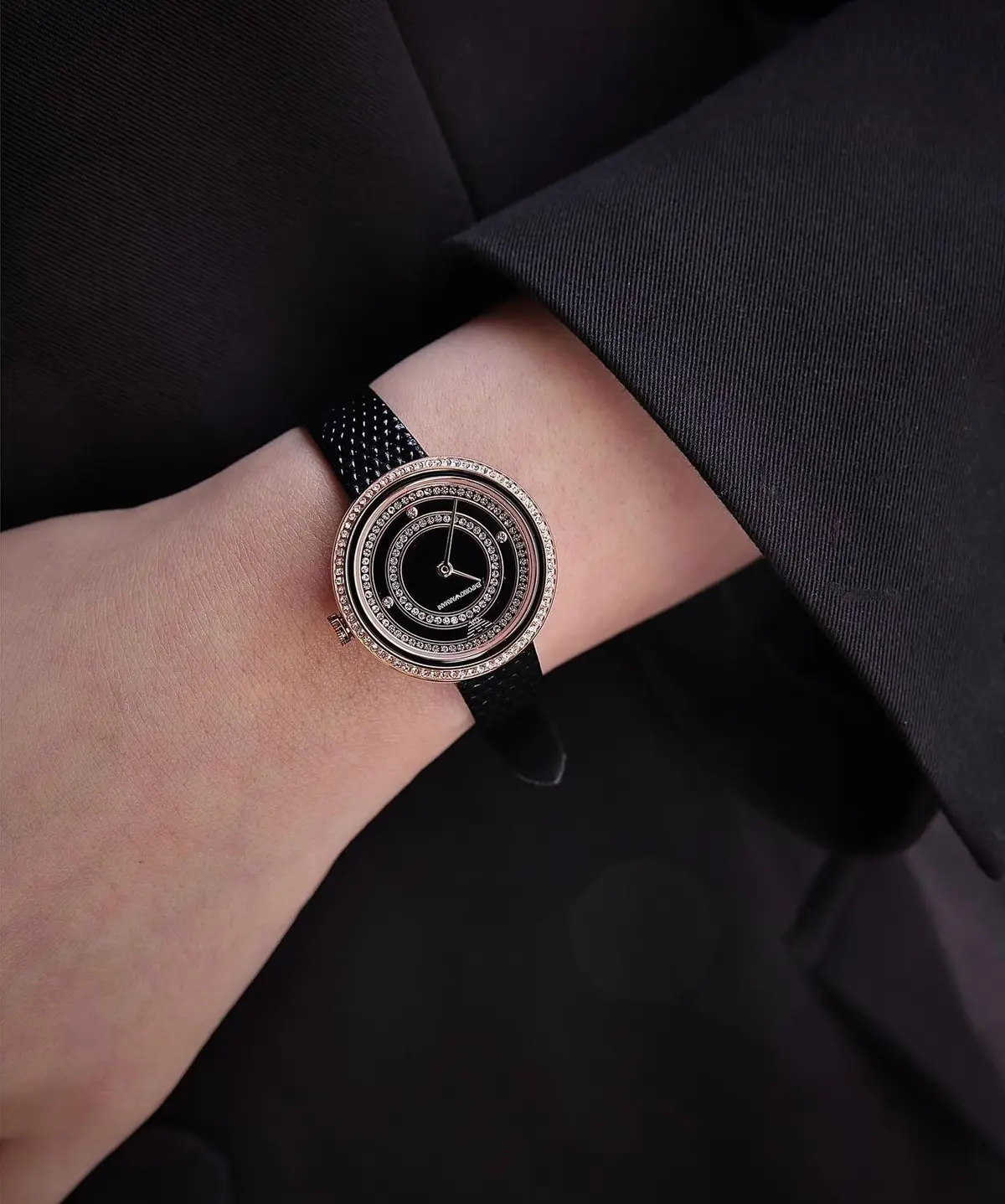 Emporio Armani Quartz Black Watch