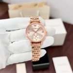 Emporio Armani Rose Gold Slim Women Watch