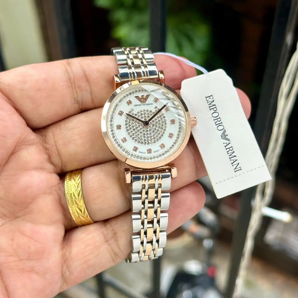 Emporio Armani Rose Gold Watch