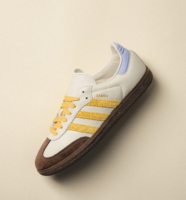 First Copy Adidas Samba OG Off White Violet Ton Men Shoes