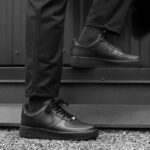 First Copy Nike Air Force 1 Black Semi UA Quality Men Shoes