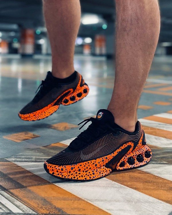 First Copy Nike Airmax DN Safari Black Orange Men Shoes