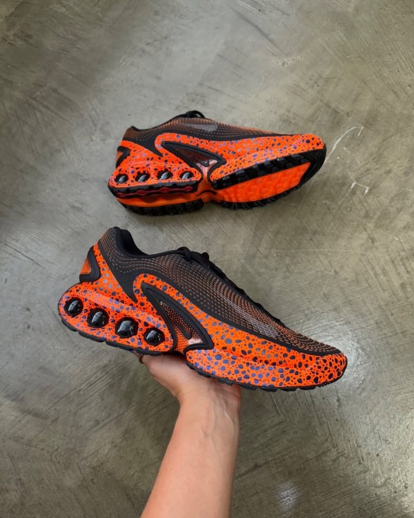 First Copy Nike Airmax DN Safari Black Orange Men Shoes