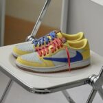 First Copy Nike Jordan 1 Low x Travis Scott Canary Yellow