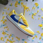 First Copy Nike Jordan 1 Low x Travis Scott Canary Yellow