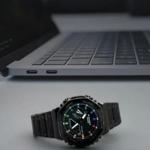 G Shock GM 2100D Black Rainbow