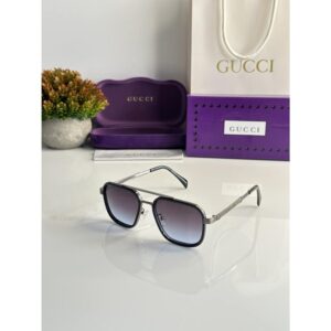 137 Gucci Sunglasses Gun Black Blue