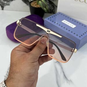 Orange Gucci Sunglasses Bridge