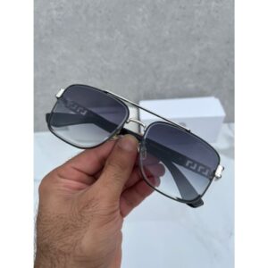 Versace Bridge Sunglasses Silver Blue102