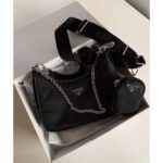 Prada Handbag Re-Edition Black Premium Bag With Box