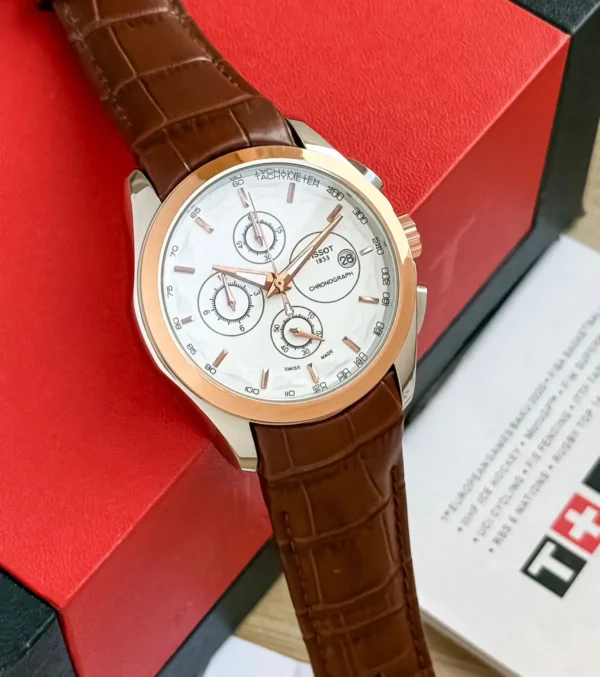 Tissot Couturier Brown First Copy