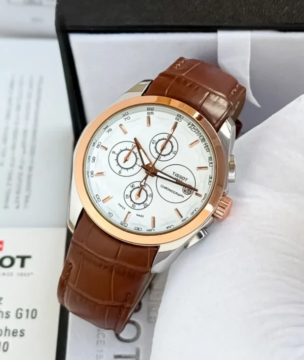 Tissot Couturier Brown First Copy