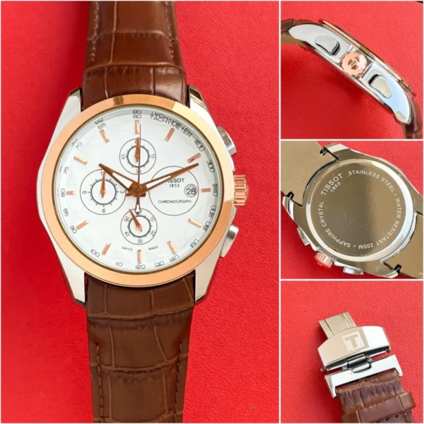 Tissot Couturier Brown First Copy