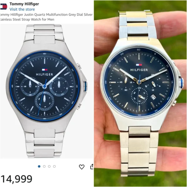 Tommy Hilfiger Analog Chronograph First Copy