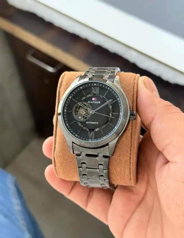 Tommy Hilfiger Modern Black Automatic