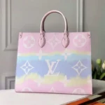 Vuitton On The Go Pink Tote Bag