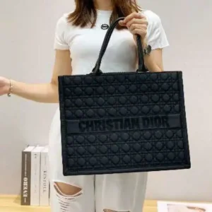 Mega Fasion Black Matte Finish Tote