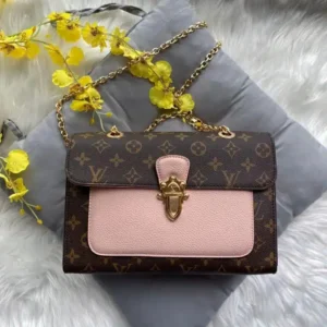 Vuitton Victorie Pink Shoulder Bag