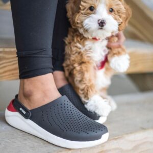 Branded Literide Comfortable Unisex Red Clogs