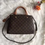 Vuitton Montaigne Coffee Mono Hand Bag