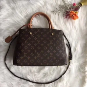 Vuitton Montaigne Coffee Mono Hand Bag
