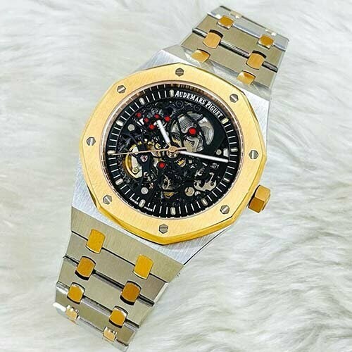 Audemars Piguet Royal Oak Skeleton Black Dialer