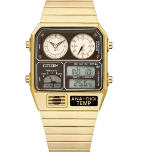 CTZN JG2103-72X Analog Digital Watch Rose Gold