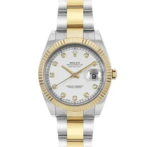 Datejust II Watch Men 116333-WHT10BR-G12A