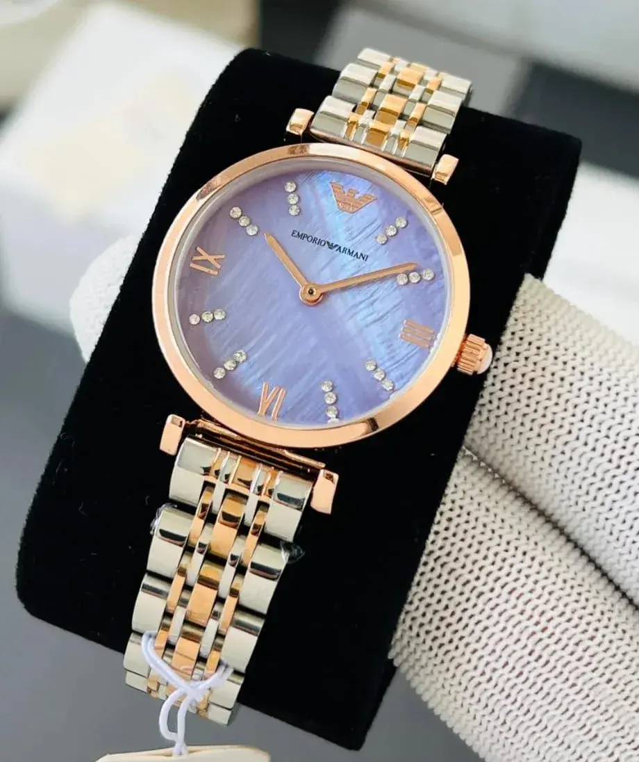 Emporio Armani AR-11206 Ladies Watch Sky Blue Dial Emporio Armani AR-11206 Ladies Watch Sky Blue Dial