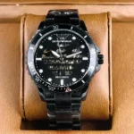 Emporio Armani Meccanico Full Black Automatic Men’s Watch with Warranty