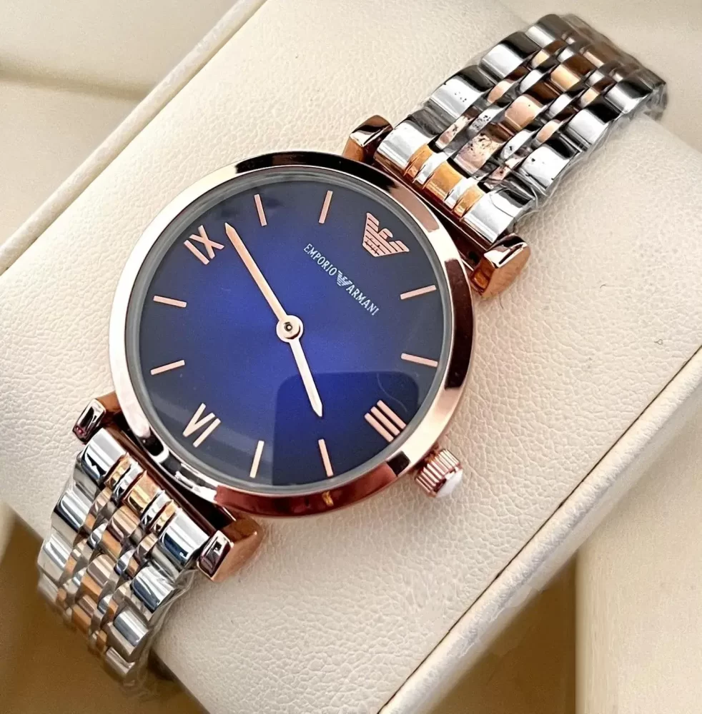 Emporio Armani Watches Women - AR-11206 Armani Ladies Premium Watch Blue Dial Emporio Armani Watches Women - AR-11206 Armani Ladies Premium Watch Blue Dial
