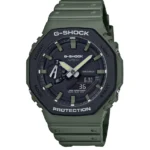 G Shock Carbon Core Guard Watch Analog-Digital Watches for Men Green Colour