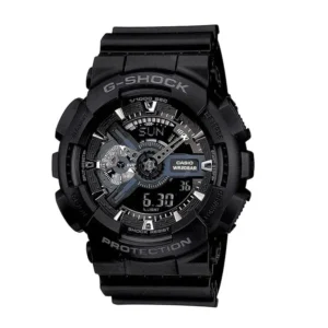 G Shock GA110 -1BDR Black Analog-Digital Dial Black Resin Strap Men's Watch