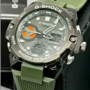 G Shock Green Watch - Casio G Shock Green Stylish Swiss Analog-Digital Watch LF