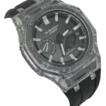 GShock GA-2100-SKE-7AER-Black Rubber Strap with With Black Case - BK02