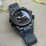 GShock Stylish Swiss Analog-Digital Watch BT Grey