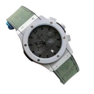 Hublot Big Bang Calendar Green Leather Strap Watch HBGS2