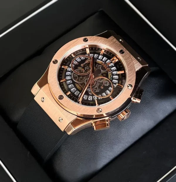 Hublot Big Bang Men's Quartz Swiss Watch Black