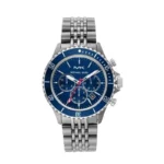 Michael Kors Men’s Chronograph Stainless Steel Blue Dial 44mm Watch MK8726