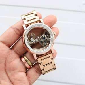 Patek Philippe Bridge Rose Gold Bracelet Swiss Automatic Watch
