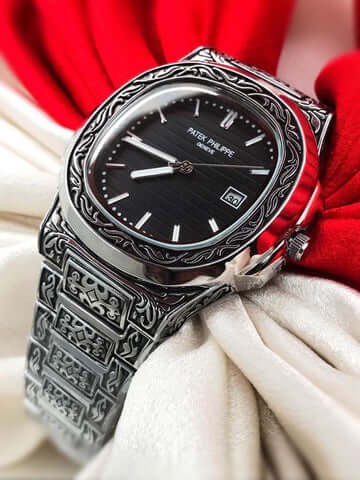 Patek Philippe Engraved Quartz