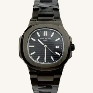 Patek Phillipe Geneve Stainless Steel Full Black -Luxury Men's Watch