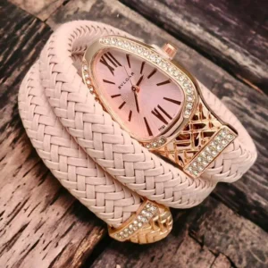 Snake Watch Collection Analog Watch - For Women Snake Pink