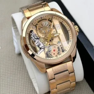 Tag CR7 Quartz Watch for Men Gold Metal Strap - TH03