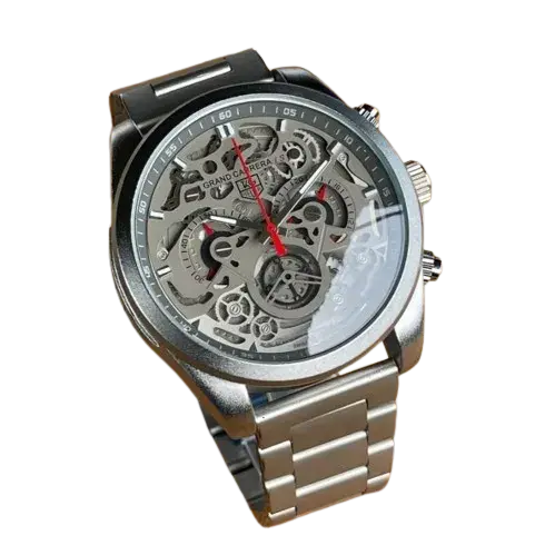 Tag Heuer CR7 Watch Edition Silver Skeleton Watch Automatic