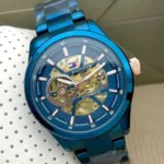 Tommy Hilfiger Watch - Stainless Steel Full Automatic Self Winding Machine Blue