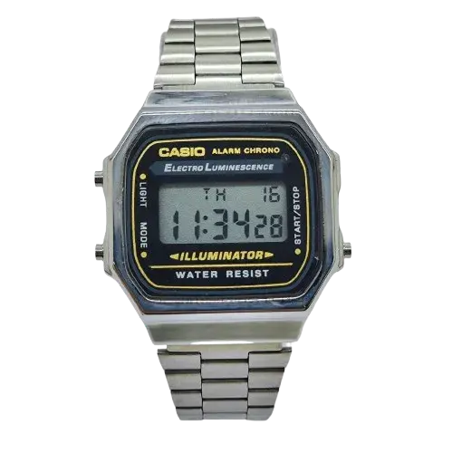 Vintage A168WA 1WDF Unisex Digital Watch SLY