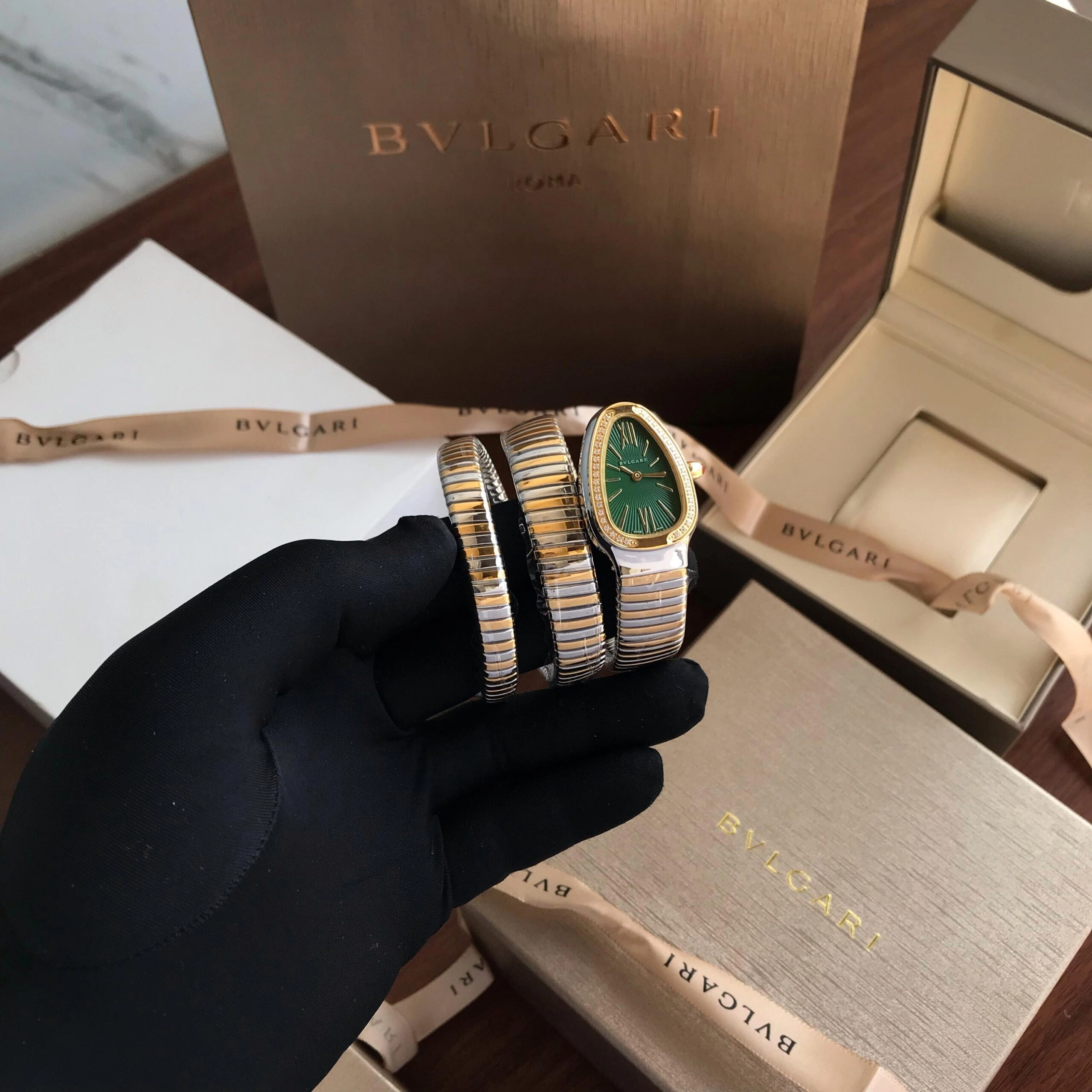 BVLGARI Serpenti Spiga First Copy